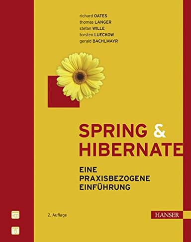 Cover of the book Spring and Hibernate by Stefan Wille